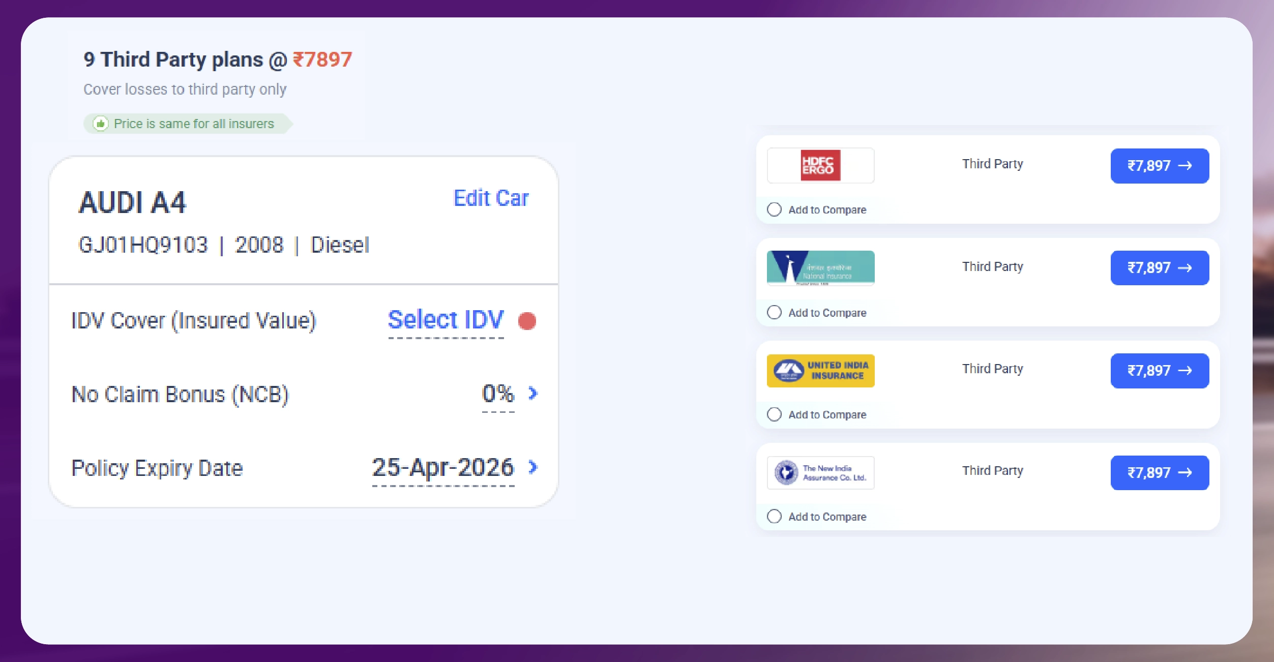 Key Data Fields Used in Scraping